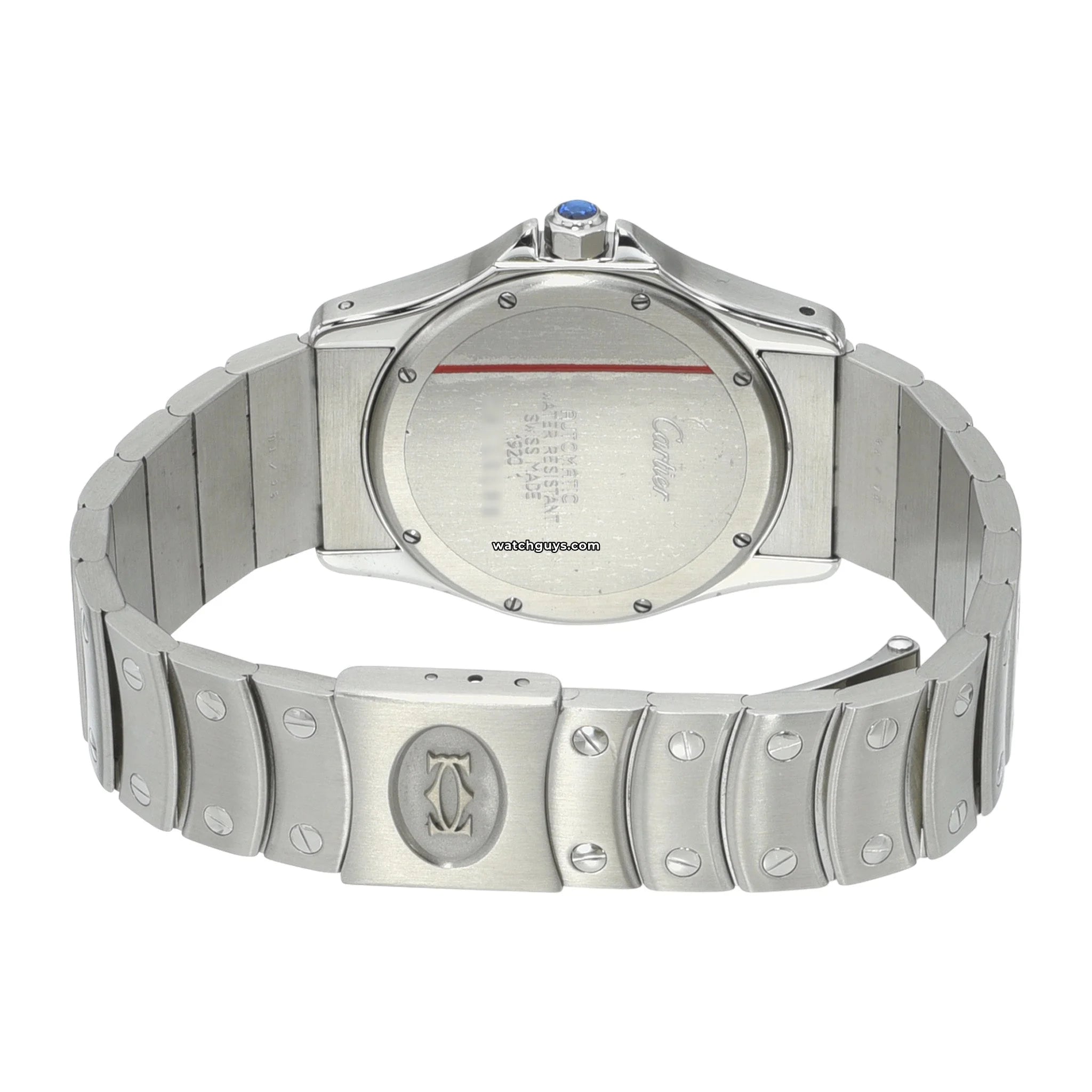 Cartier Santos Ronde 1920 Watch - Luxury Stainless Steel Unisex Timepiece for Men & Women | Perfect for Business Meetings, Formal Events & Everyday Elegance