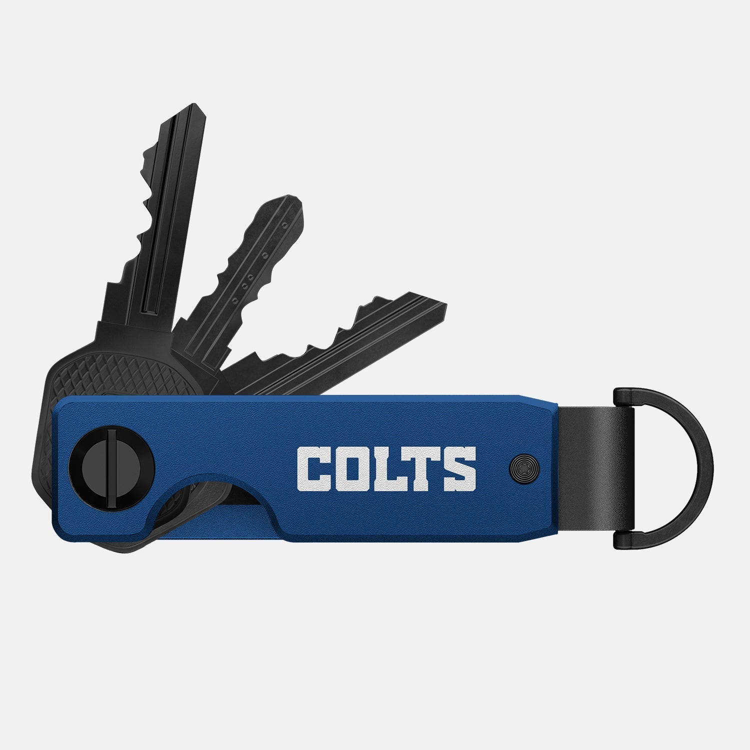 Ridge KeyCase for Indianapolis Colts - Slim RFID Blocking Key Holder with Money Clip - Perfect for NFL Fans, Travel & Everyday Carry