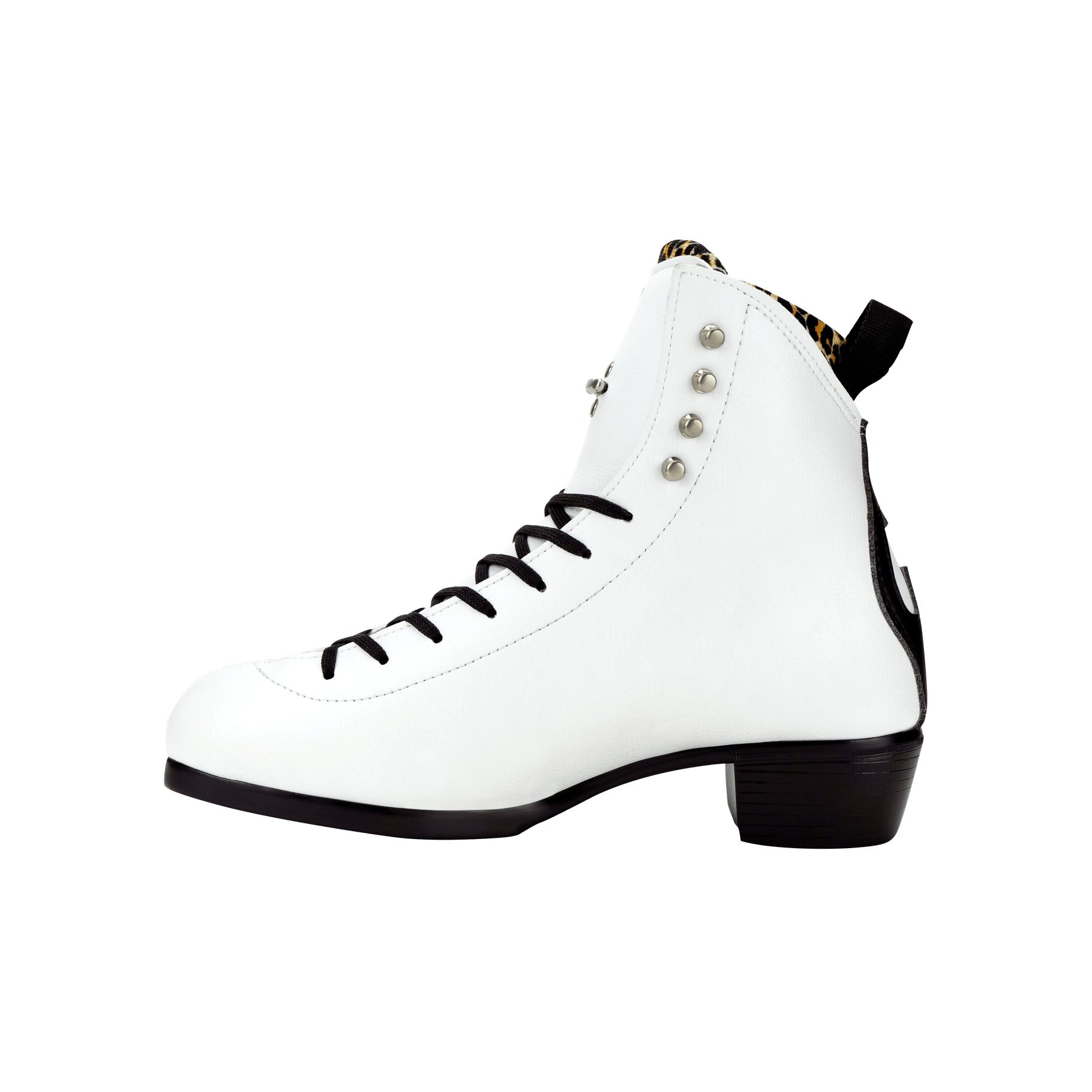 Moxi Vegan White Jack Boots - Cruelty-Free Roller Skates for Women & Girls - Perfect for Roller Derby, Rink Skating & Outdoor Fun