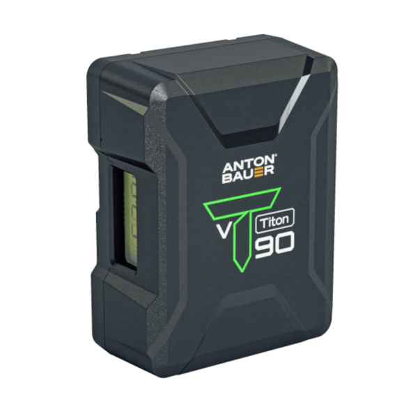 Anton Bauer Titon 90 V Mount Battery - High Capacity 90Wh Power Solution for DSLR, Camcorders & Film Equipment | Perfect for On-Location Shooting & Professional Videography