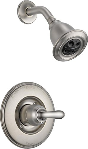 Delta T14294-SSH2O Linden Monitor 14 Series Shower Trim Kit in Stainless Steel - Perfect for Modern Bathroom Renovations & Spa-Like Shower Experiences