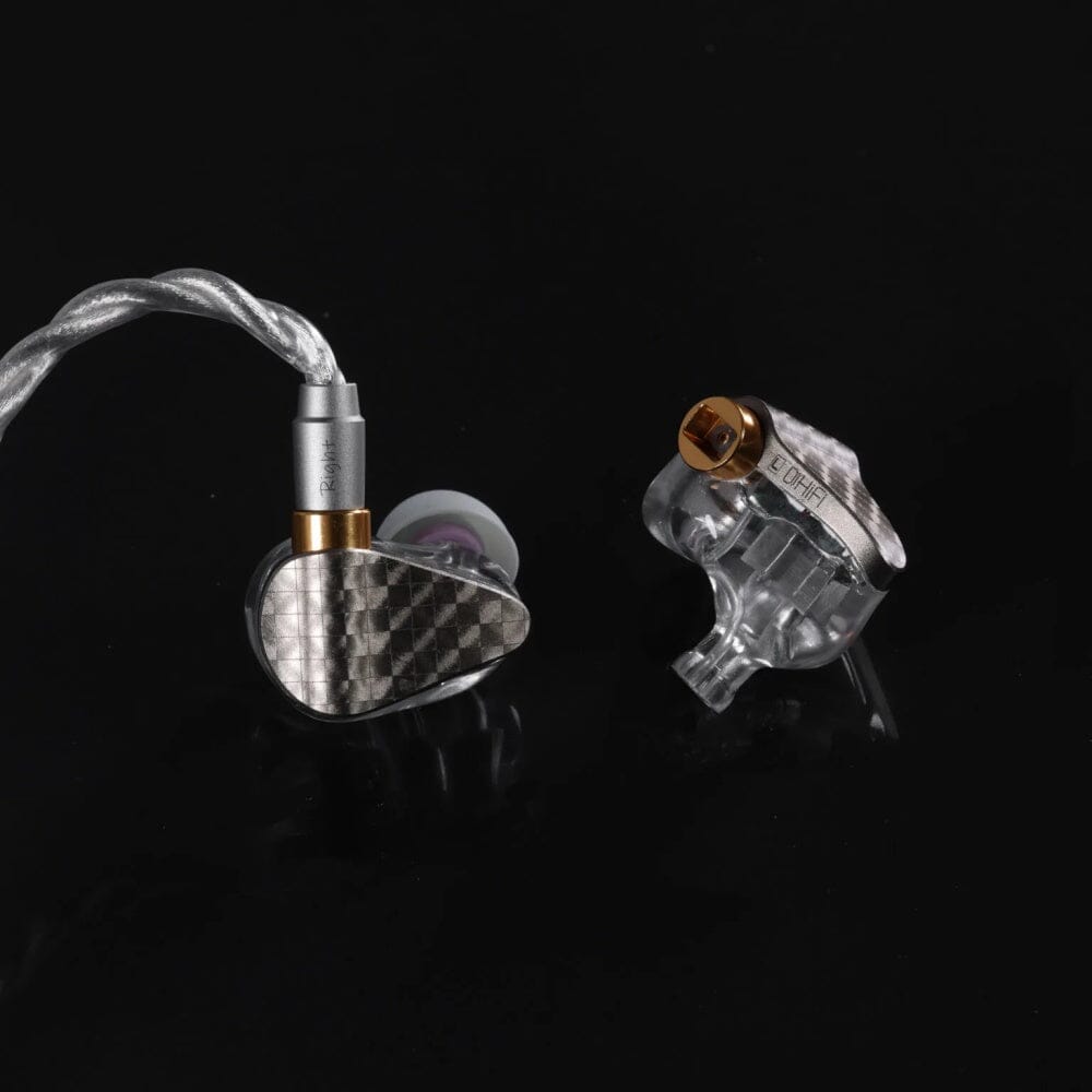 DD ddHiFi x Moondrop Surface 4BA + 1DD Hybrid Drivers HiFi In-Ear Earphones - Premium Sound for Audiophiles, Music Lovers & Studio Monitoring