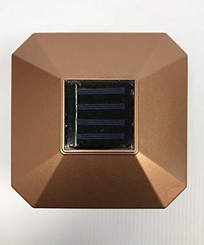 12 Pack Solar Powered Copper LED Outdoor Garden Lights - 5