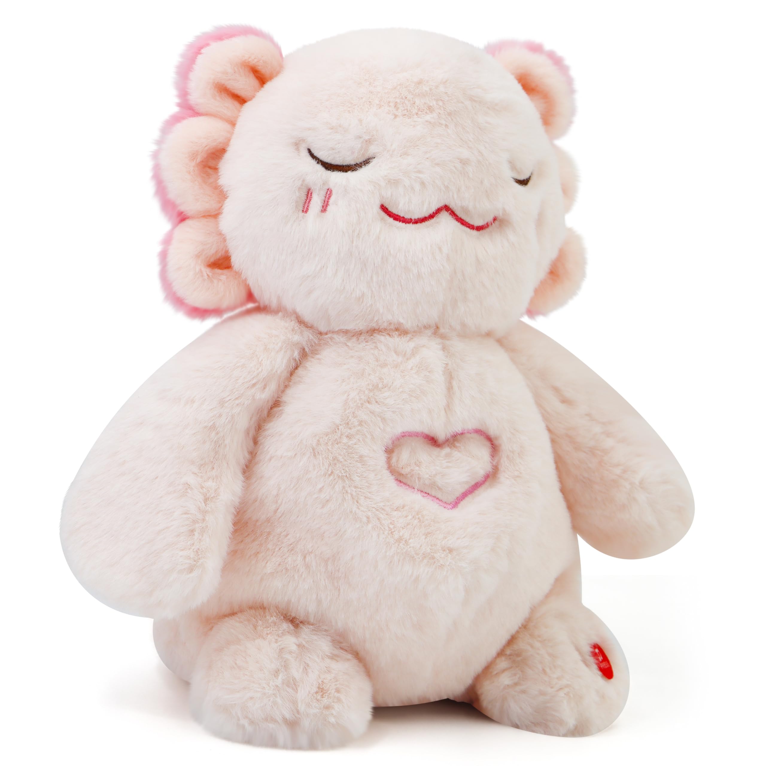 Baby Sleep Soother Stuffed Animal with Heartbeat Sound, White Noise & Calming Light - Newborn Soothing Toy for Girls & Boys - Perfect for Bedtime, Naptime & Travel