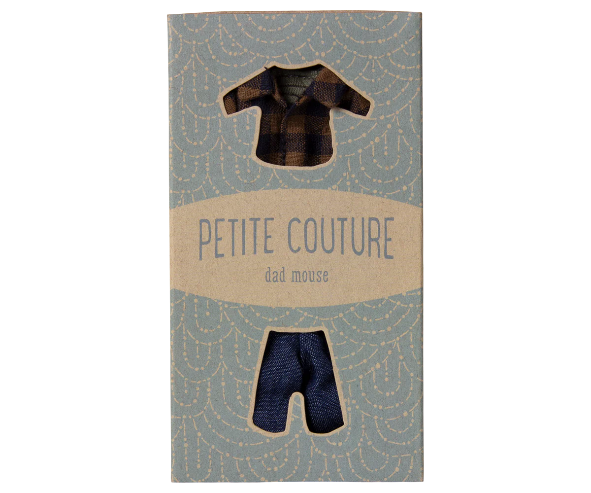 Stylish Brown Checkered Shirt and Pants Set for Men - Comfortable Casual Outfit for Work, Travel & Everyday Wear