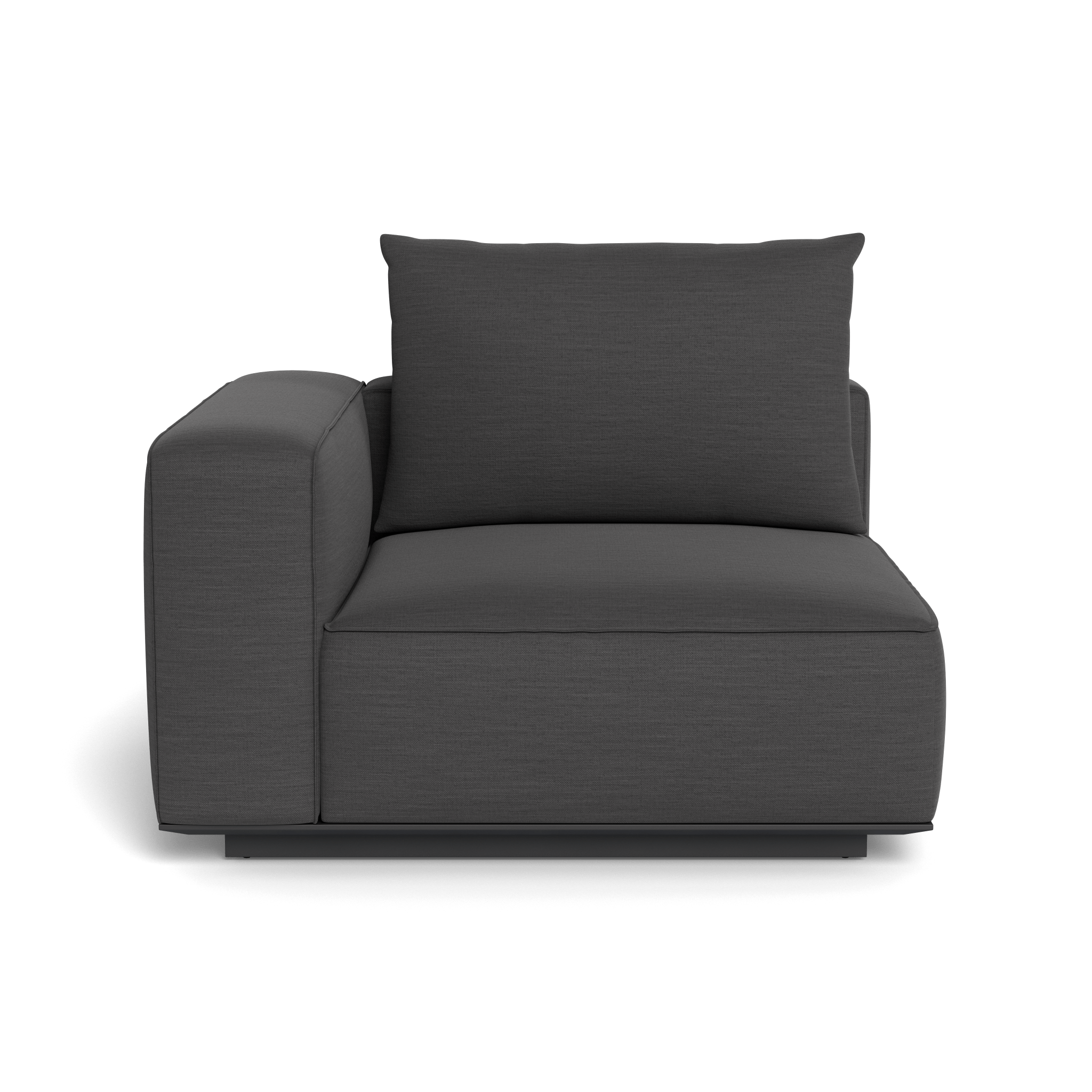 Santorini Outdoor Corner Left Sectional Sofa Set - Waterproof Wicker Patio Furniture for Garden, Poolside, Backyard & Balcony - Comfortable All-Weather Lounge Seating