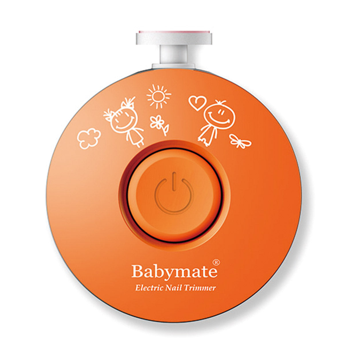 Babymate Electric Baby Nail Trimmer - Safe & Gentle Nail Grinder for Newborns, Infants & Toddlers - Perfect for At-Home Baby Care & Travel Use