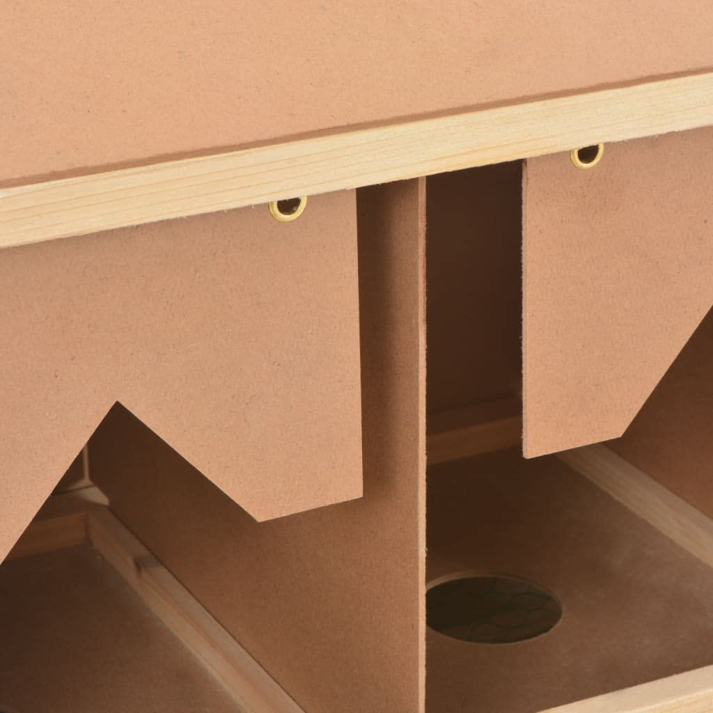 Premium 3-Compartment Chicken Laying Nest Box - 36.6