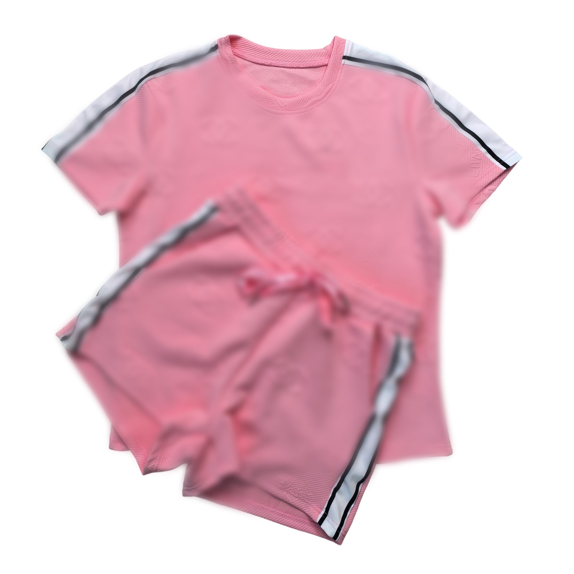 Breathable Short Sleeve Sports Shorts Set - Lightweight Workout Outfit for Running, Gym & Yoga | Men's/Women's Athletic Wear
