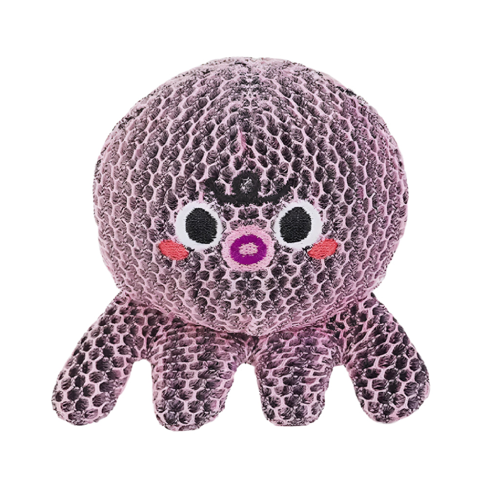 Ocean Pals Interactive Octopus Plush Toy for Dogs - Soft & Cuddly Dog Chew Toy with Squeaker - Perfect for Playtime, Training & Comfort (Blue)