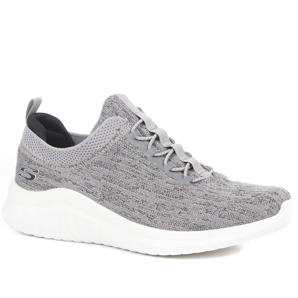 Skechers Men's Ultra Flex 2.0 Walking Shoes - Lightweight Comfort Sneakers for Men in Cryptic Gray - Size 11 | Perfect for Casual Wear, Workouts & Everyday Comfort