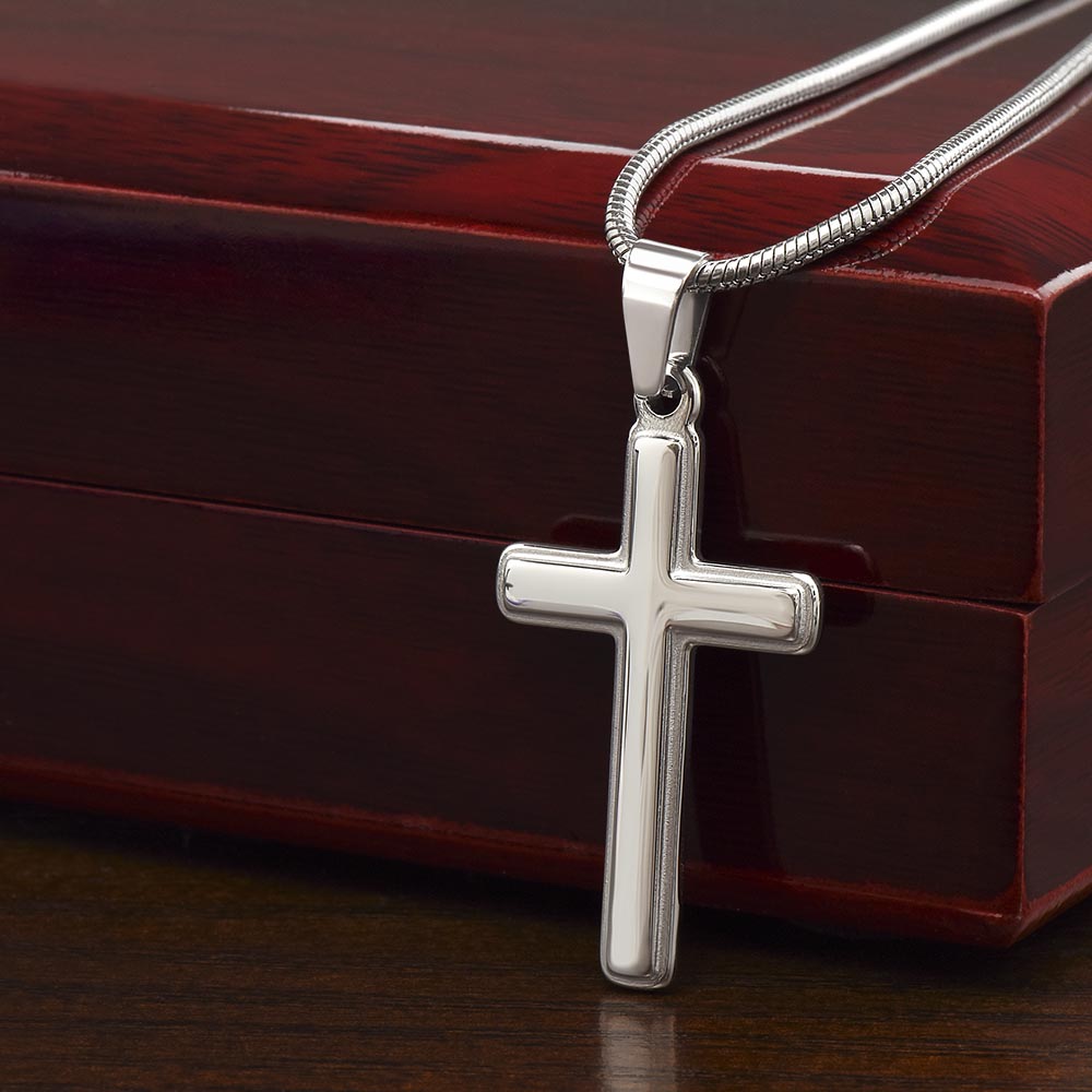 Beautiful Cross Necklace for Grandma - Thoughtful Gift from Grandchildren | Perfect for Birthday, Mother's Day & Christmas Gifts