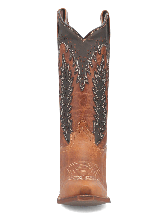 Laredo 52213 Women's FARAH Leather Boots in Honey Copper - Stylish Western Ankle Boots for Casual Outfits & Country Events