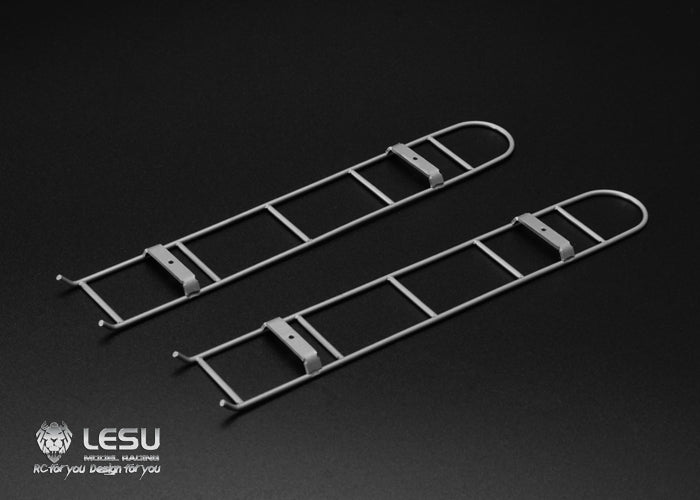 1/14 TAMIYA RC Flat Bed Truck Roof Metal Parts & Canvas Shelf Side Protective Guard Tool Box Ladder - Durable Accessories for Off-Road Model Truck Adventures & DIY Projects