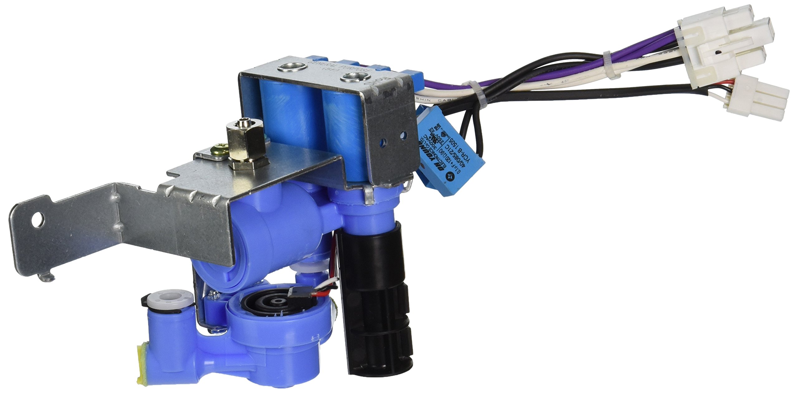 DA97-08587A Refrigerator Water Inlet Valve Replacement Part - Compatible with Samsung, LG & More - Easy DIY Installation for Ice Maker & Water Dispenser Repair - Perfect for Home Kitchen Appliance Maintenance