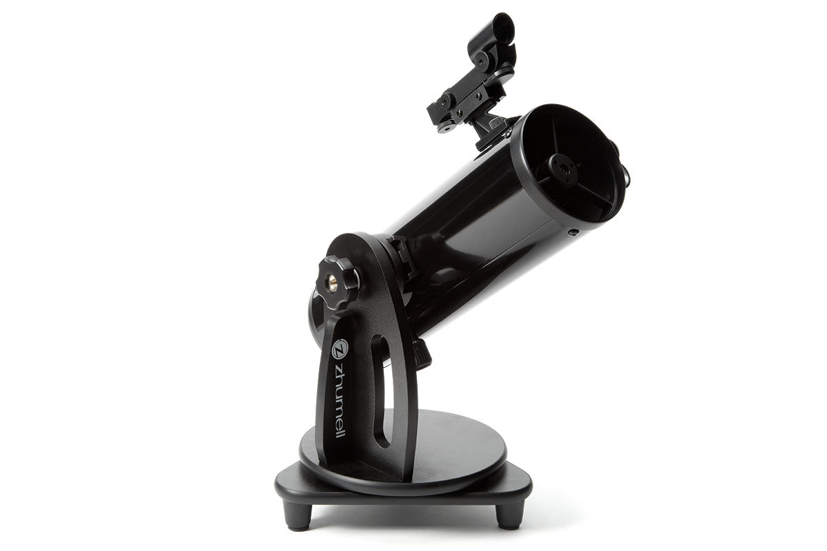 Zhumell Z100 Portable Altazimuth Reflector Telescope - 70mm Aperture for Stargazing, Moon Observation & Astronomy Beginners | Lightweight & Easy to Use for Camping, Backyard Viewing & Travel Adventures