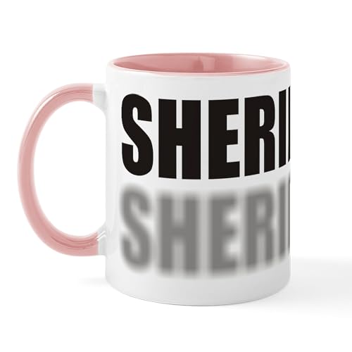 White/Pink Inside - SHERIFF Mug