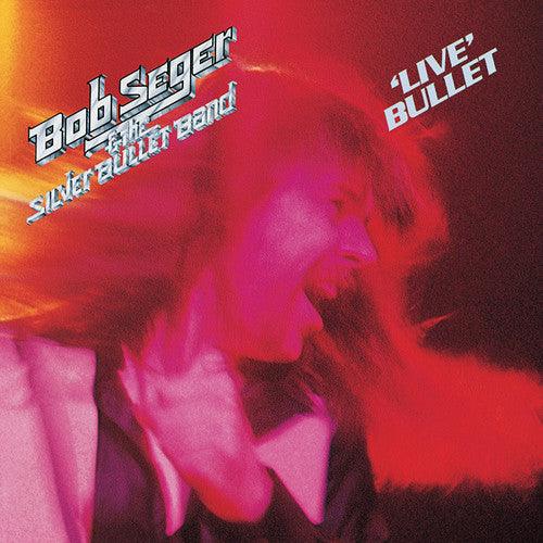 Bob Seger 'Live Bullet' Remastered Limited Edition Orange & Red Swirl Vinyl LP - Classic Rock Music Album for Collectors & Audiophiles - Perfect for Home Listening, Gifts & Vinyl Collections
