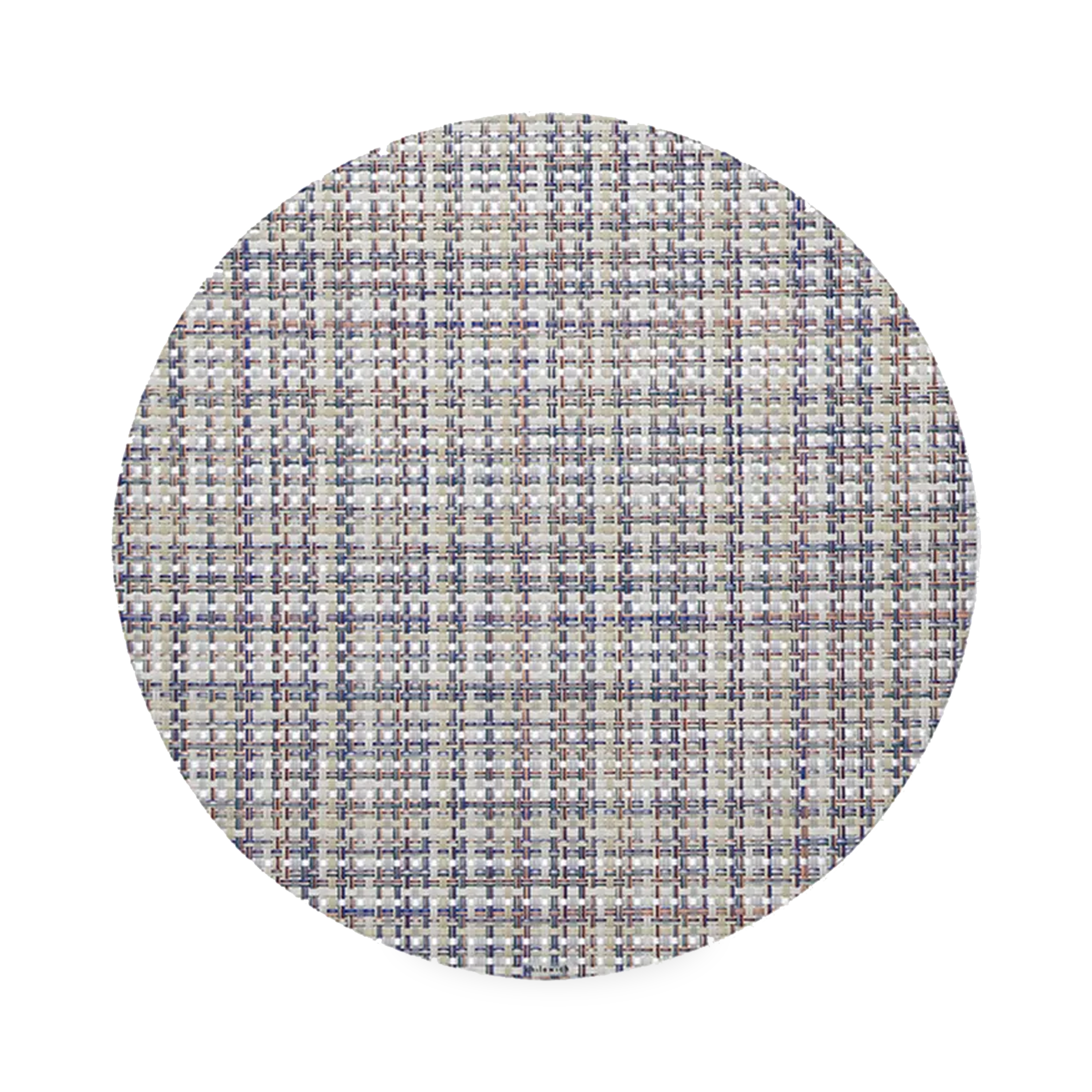 Basketweave Round Placemat Set of 4 - Natural Woven Table Mats for Dining, Kitchen, and Party Decor - Eco-Friendly Home Tableware for Everyday Use and Special Occasions