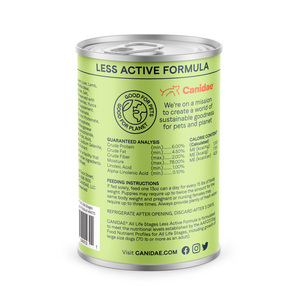 Canidae Platinum Formula Senior & Overweight Dog Food - High Protein Canned Wet Food for Older Dogs with Weight Management | Perfect for Senior Dog Diets & Weight Control Programs