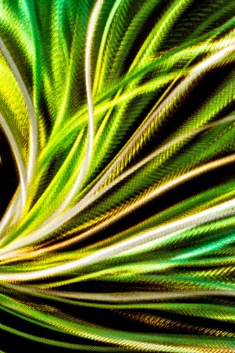 Modern Abstract Metal Wall Art Painting - Electric Swirl Sculpture for Home & Office Decor | Living Room, Bedroom, Entryway Wall Decor