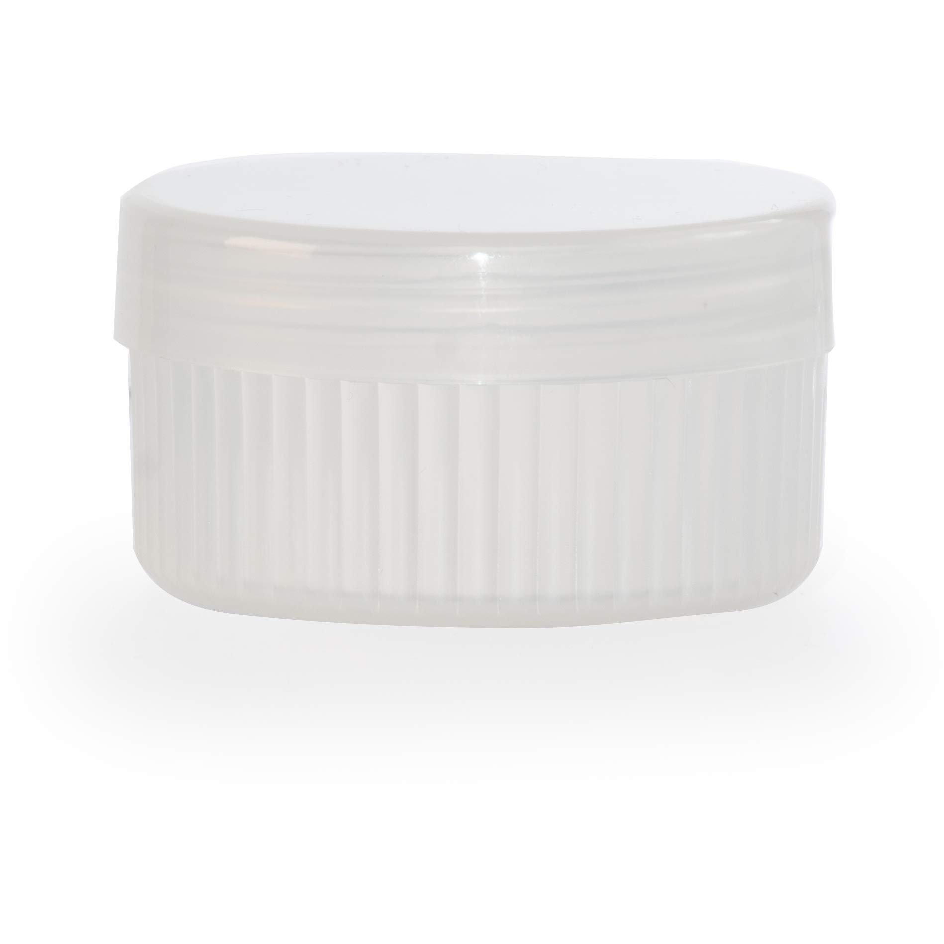 TSA Approved Travel Jars (2-Pack) - Leak-Proof Plastic Cosmetic Containers for Toiletries | Perfect for Air Travel, Camping & Gym Essentials