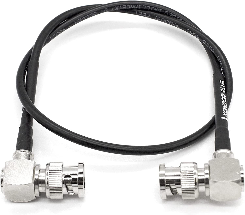 Kondor Blue 12G SDI Cable for 4K60 Video - 22ft Straight Connector for Camera Monitors & Transmitters - Perfect for Live Streaming, Broadcast & Studio Production