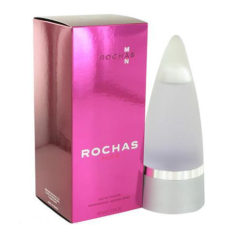 Rochas Man 100ml Eau de Toilette for Men - Fresh Woody Fragrance | Day & Night Cologne | Perfect for Work, Date & Special Occasions