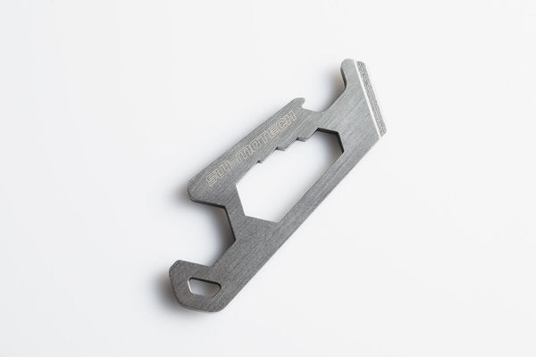 MOTECH Multi-Tool Keychain - Compact & Durable Stainless Steel Keychain Tool for Camping, Hiking, Survival & Everyday Carry (EDC)