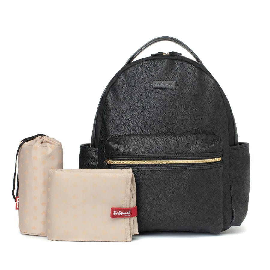 Babymel Lola Vegan Leather Backpack for Women - Stylish & Eco-Friendly Diaper Bag, Perfect for Moms, Travel & Everyday Use