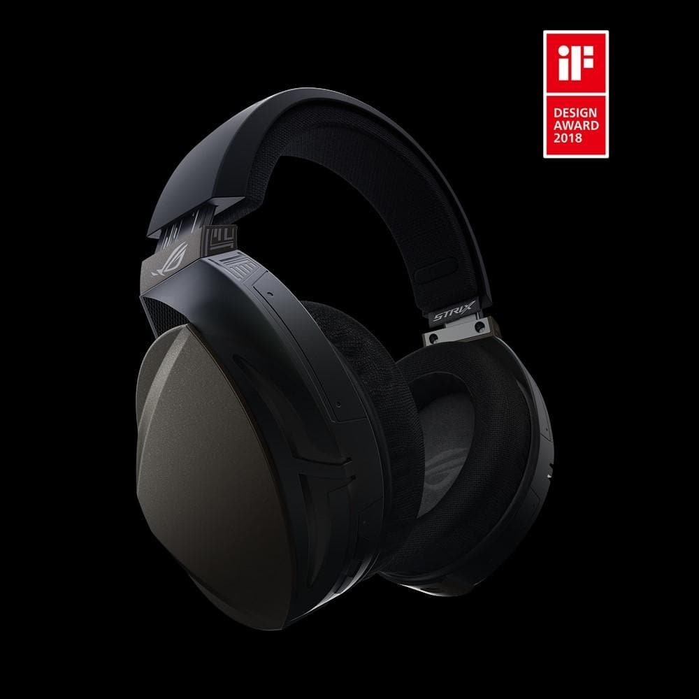ASUS ROG Strix Fusion Wireless Gaming Headset - 7.1 Surround Sound, 2.4GHz Wireless, 20-Hour Battery - Perfect for PC, PS5, Xbox Gaming & Streaming (2-Year Warranty)
