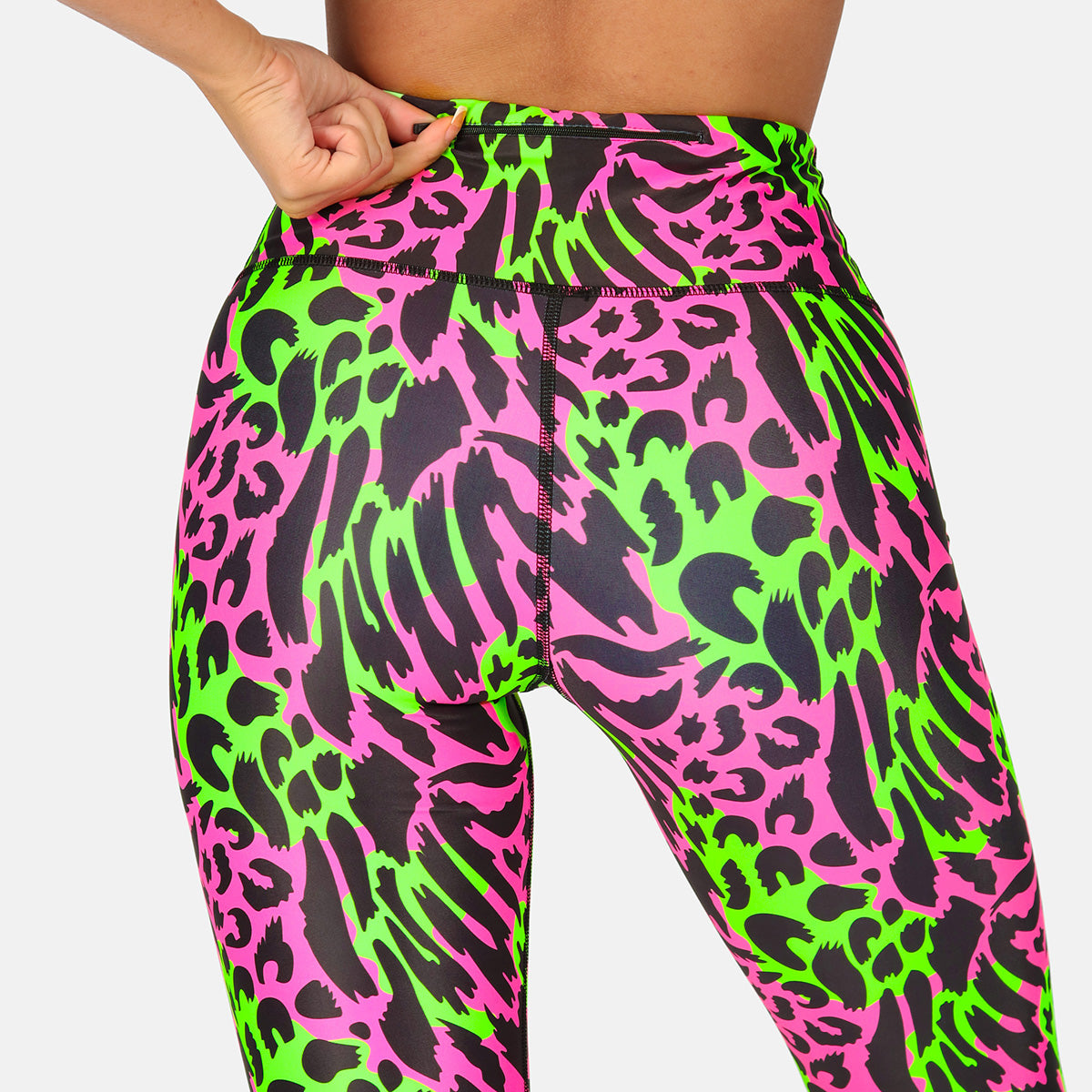 Feline Fusion Leggings - Women's Printed Yoga Pants with Cat Design | Comfortable & Stretchy Workout Leggings for Yoga, Gym, Running & Casual Wear