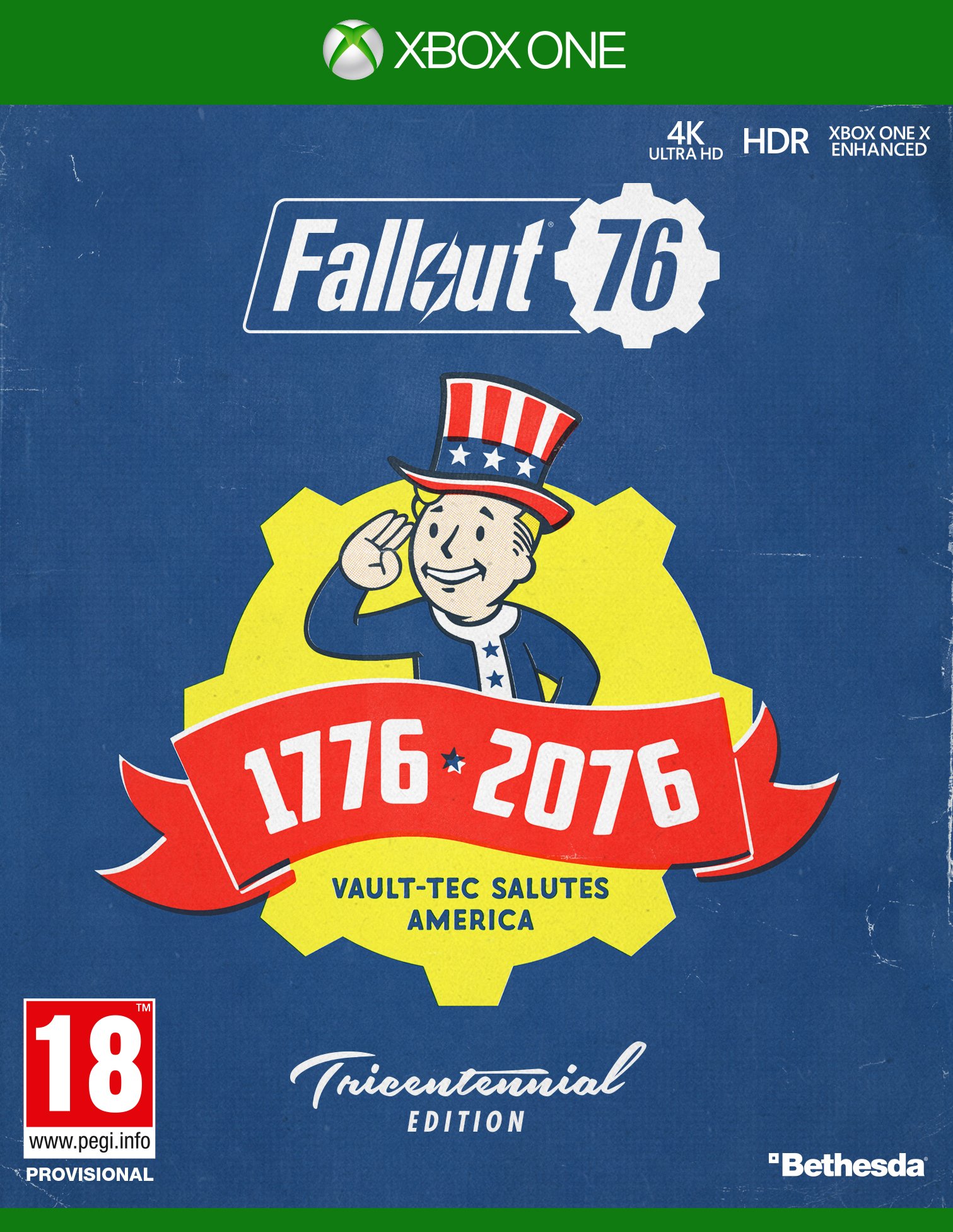 Fallout 76: Tricentennial Edition - Xbox One Game (UK Version) | Post-Apocalyptic Open World RPG Adventure for Solo & Multiplayer Gaming