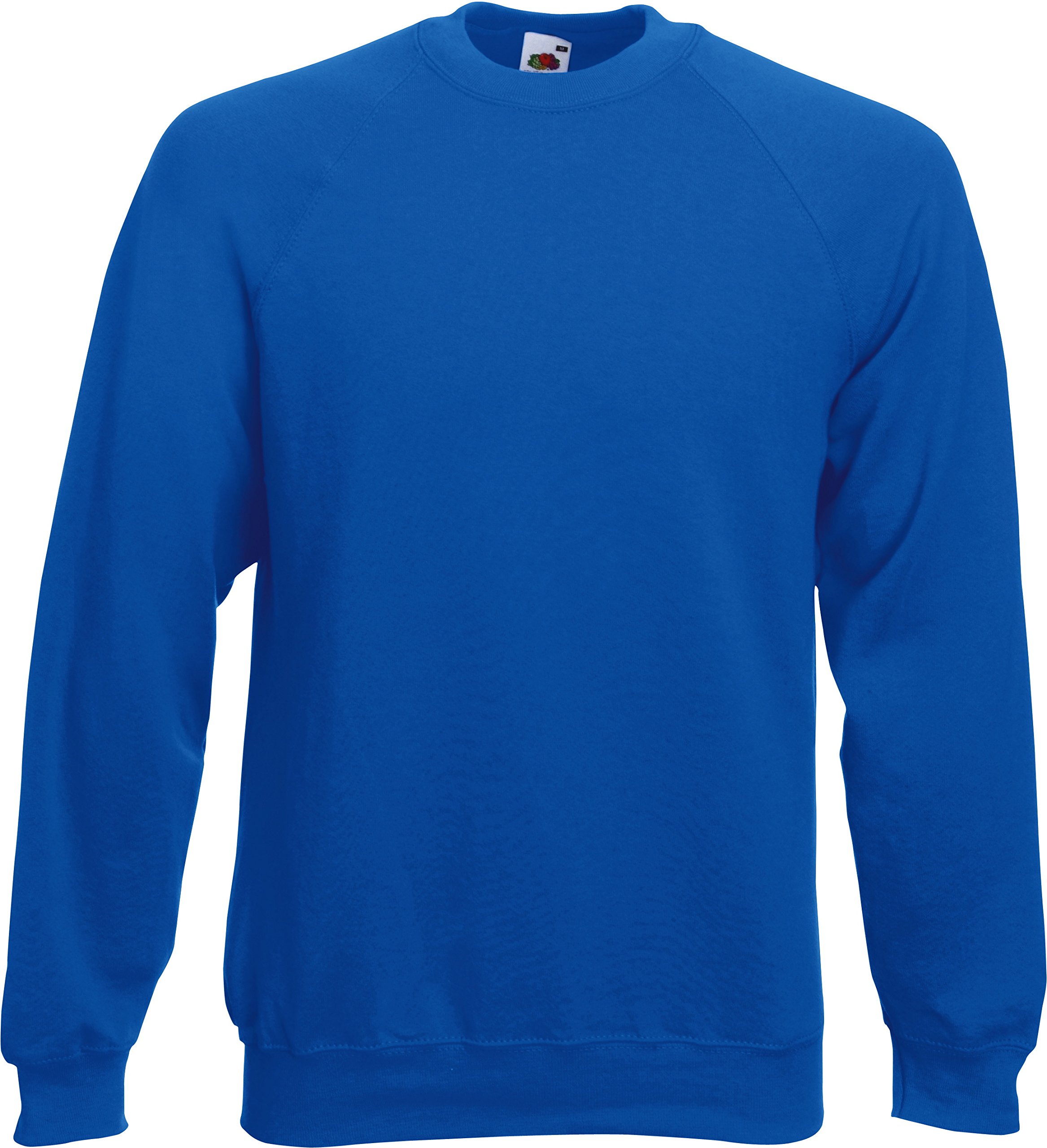 Fruit of the Loom Men's Comfort Fit Raglan Sweatshirt - Soft Matte Fabric for Casual Wear & Lounge Relaxation