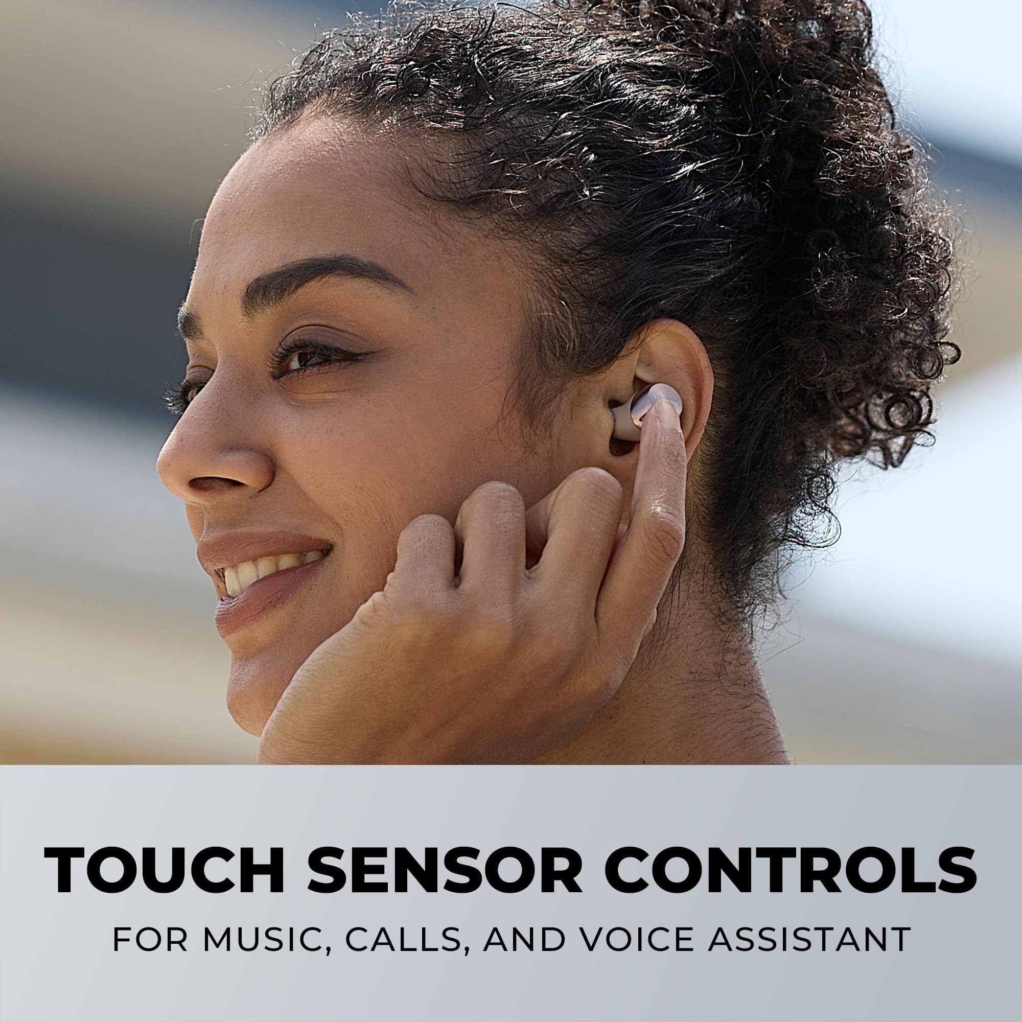 Technics HiFi True Wireless Earbuds II with Active Noise Cancelling & Multipoint Bluetooth - LDAC Compatible, Rose Gold (EAH-AZ40M2-N) | Perfect for Commuting, Workouts & Travel