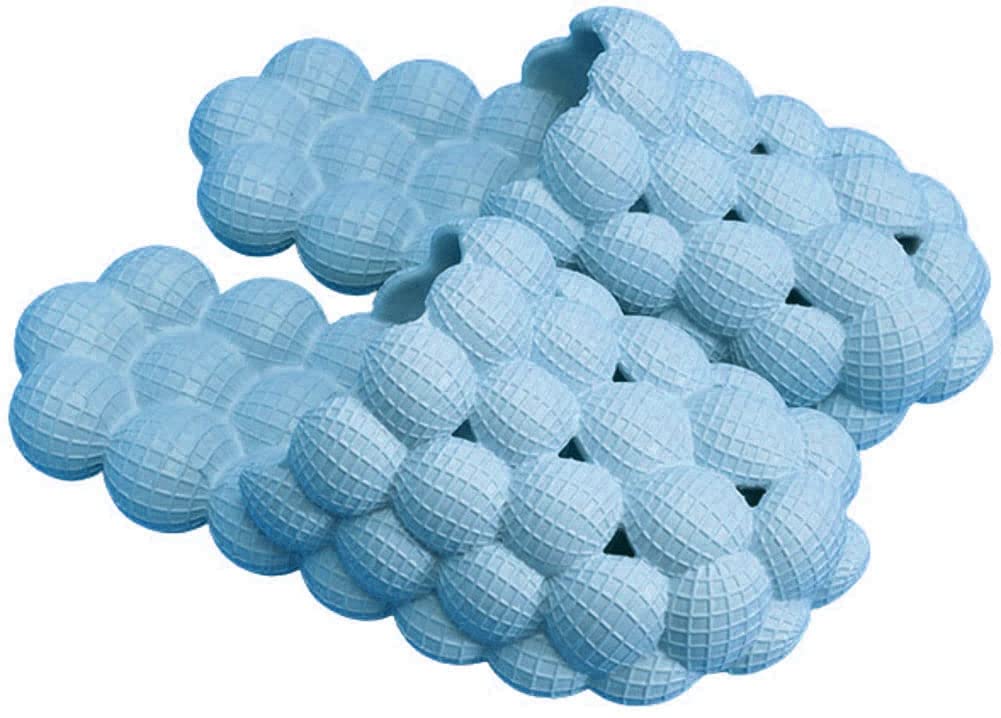 Obosoyo Bubble Slides - Massage Slippers for Women & Men, Couple Bubble Sandals with Massage Nodes, Comfortable Shower & Bedroom House Slippers - Perfect for Relaxation at Home, Spa, or Beach