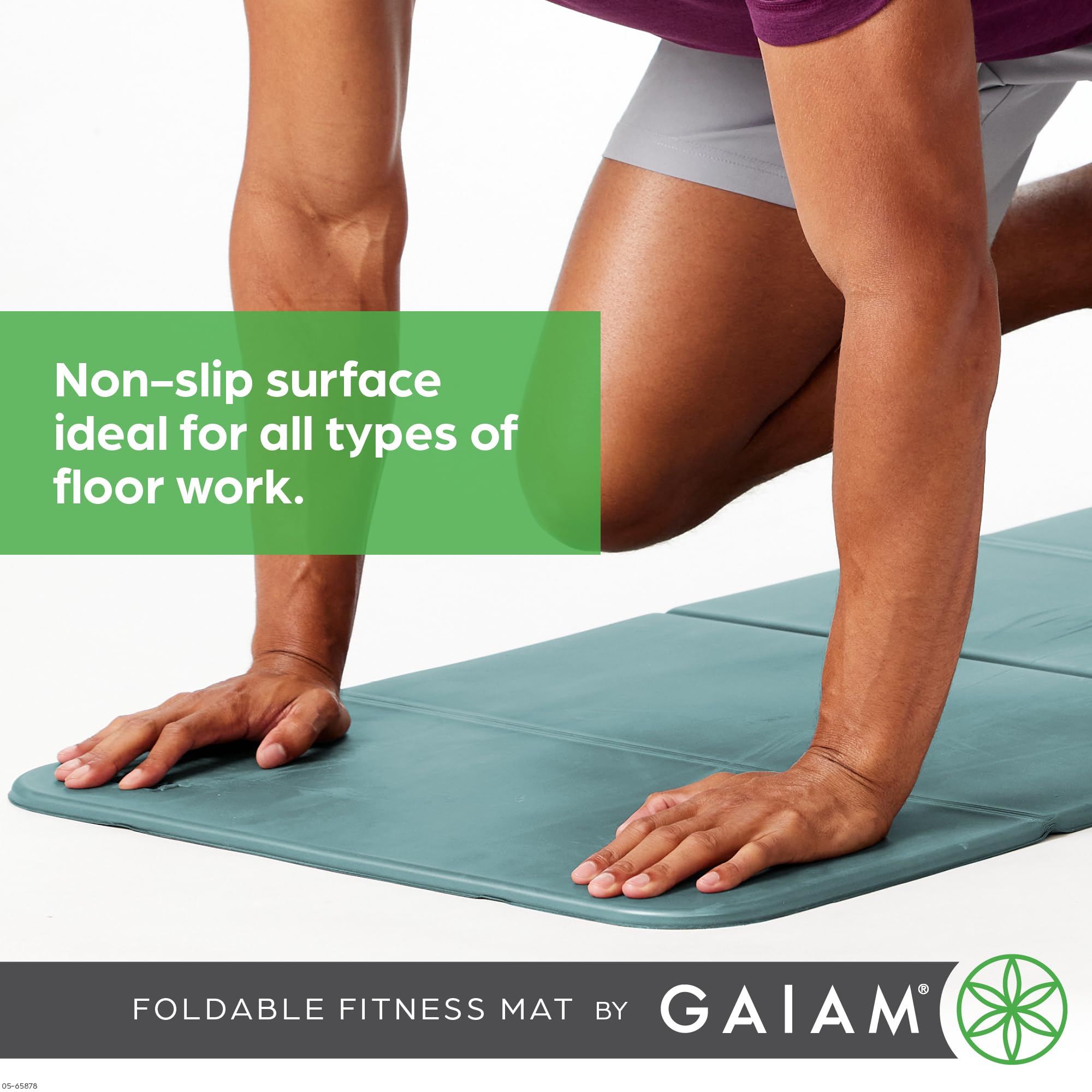 Gaiam Extra Thick 12mm Non-Slip Yoga Mat - 72