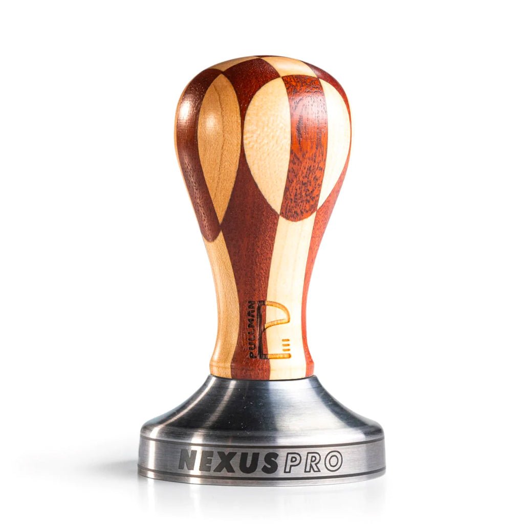 Pullman Nexus Pro Espresso Tamper - Professional Coffee Barista Tool for Perfectly Tamped Espresso Grounds - Ideal for Home & Cafe Use