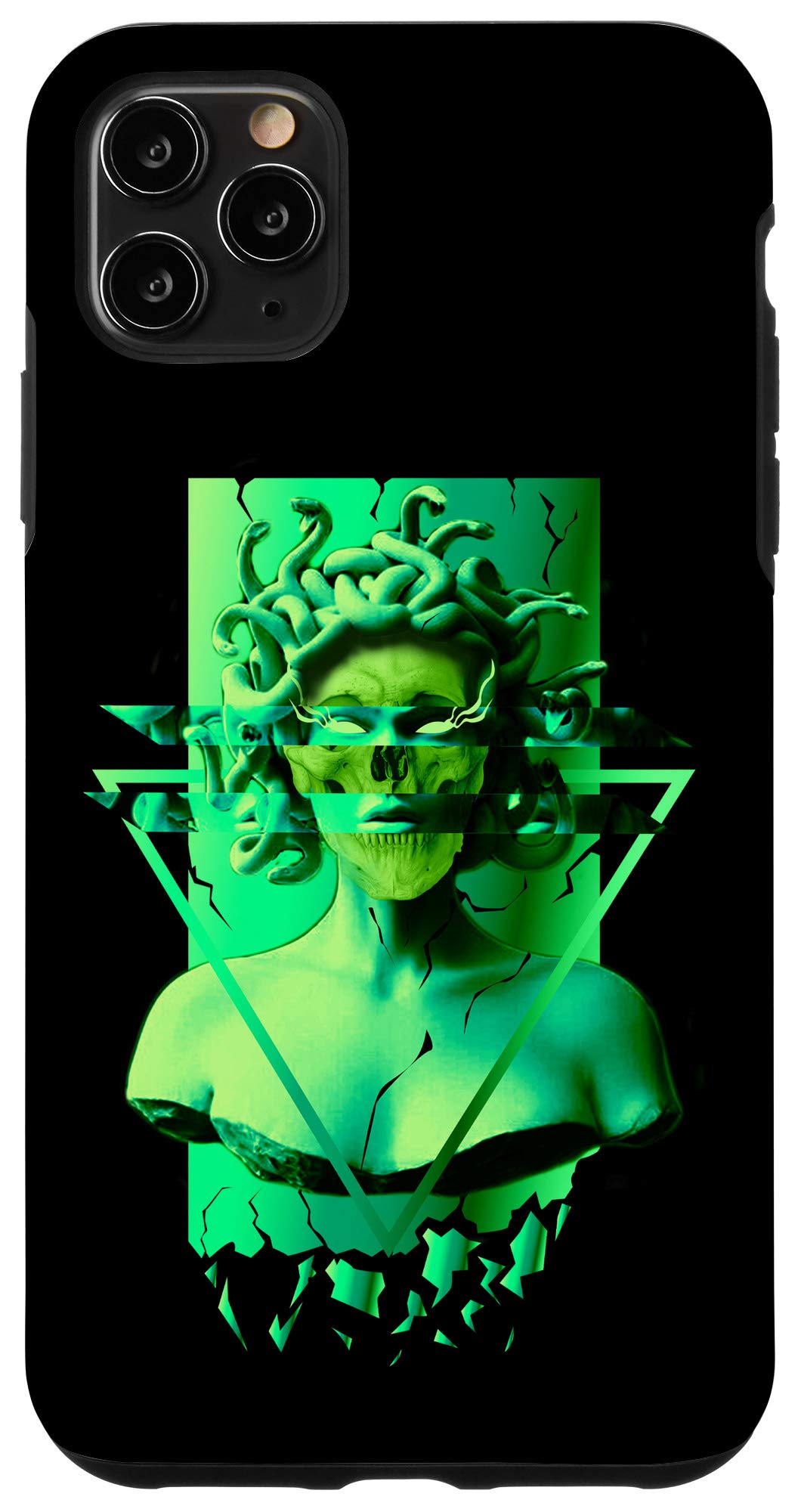 iPhone 11 Pro Max Medusa Snake Case - Gothic Aesthetic Protective Phone Cover for Women & Men | Trendy Streetwear Accessory for Daily Use, Parties & Fashion Photography