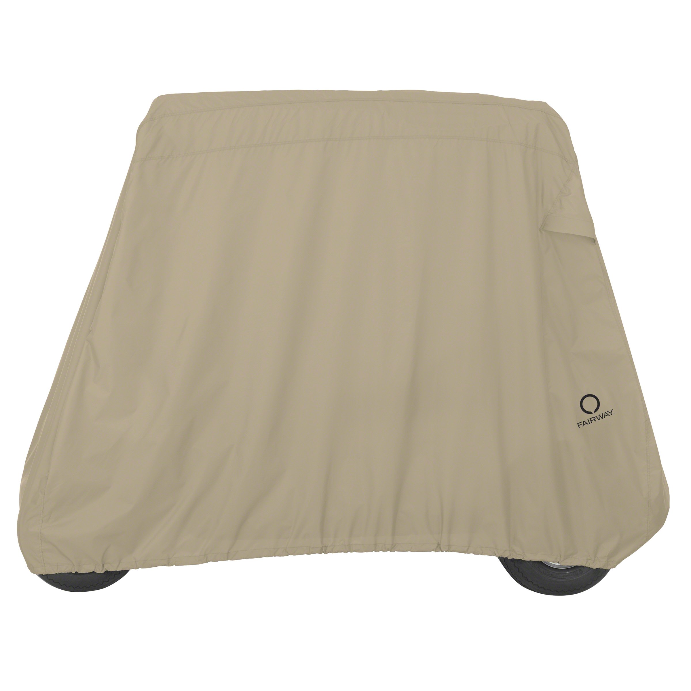 Classic Accessories Fairway Golf Cart Cover - Waterproof & UV Resistant - Fits Most Golf Carts - Perfect for Outdoor Storage & Protection