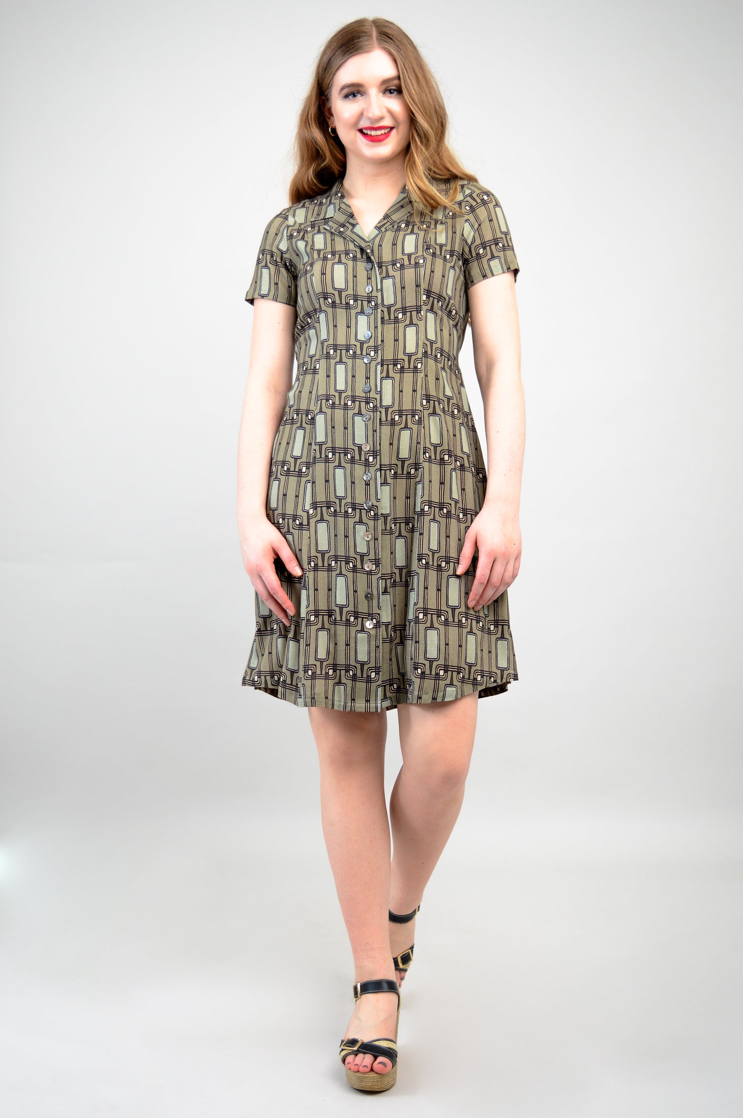Erica Dress - Voyage Collection | Linen Bamboo Blend | Perfect for Summer Outings & Beach Vacations | Final Sale