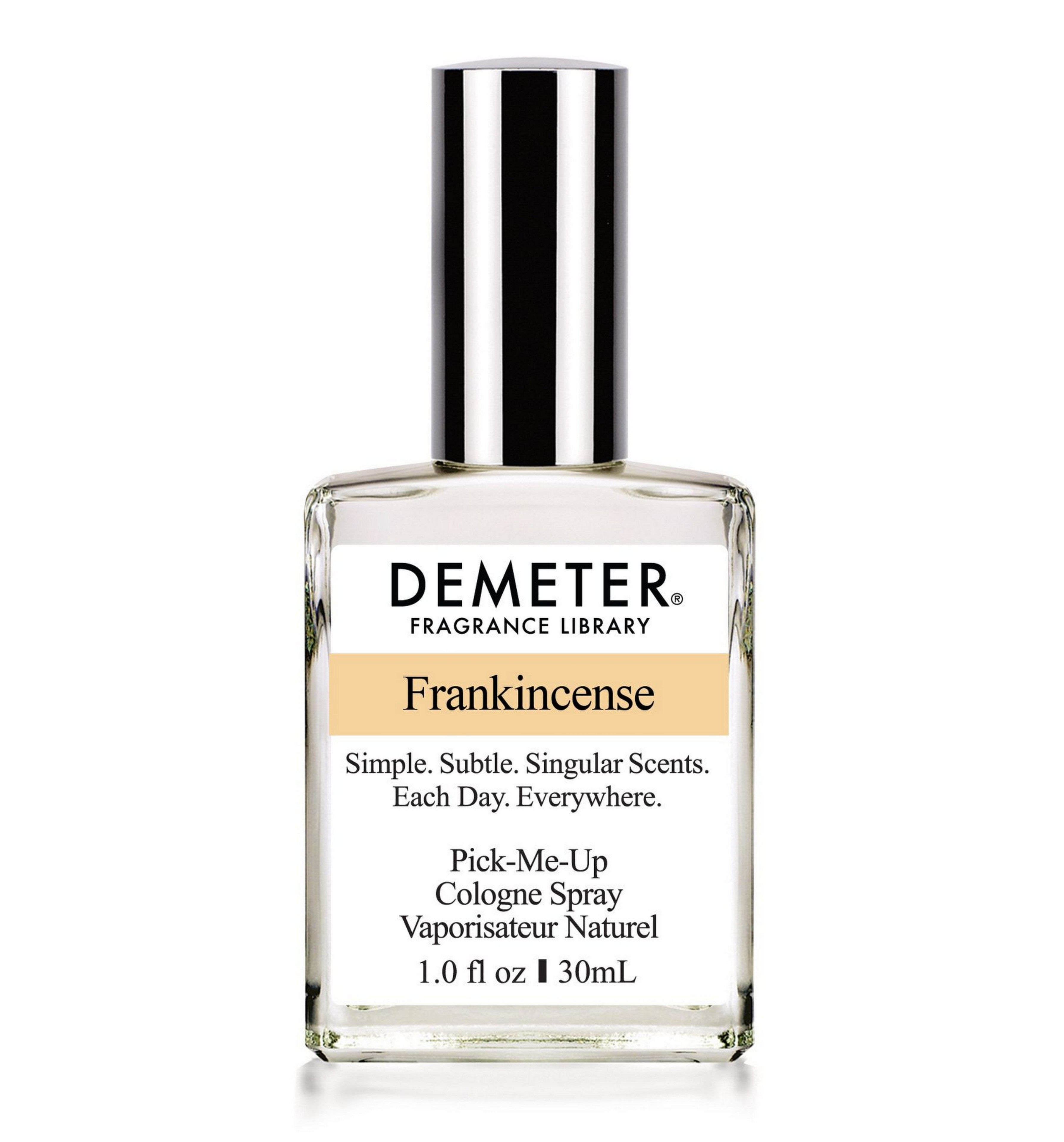 Demeter Fragrance Library Cologne Spray - Frankincense, 1 oz | Premium Aromatic Perfume for Men & Women | Perfect for Daily Wear, Meditation & Spiritual Practices
