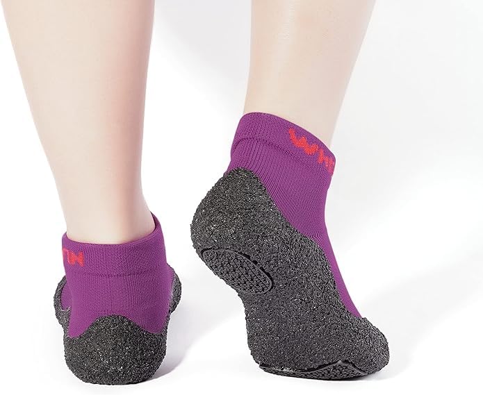 WHITIN Minimalist Barefoot Sock Shoes for Women & Men - Non-Slip Water Shoes for Beach, Pool, Yoga & Indoor Activities