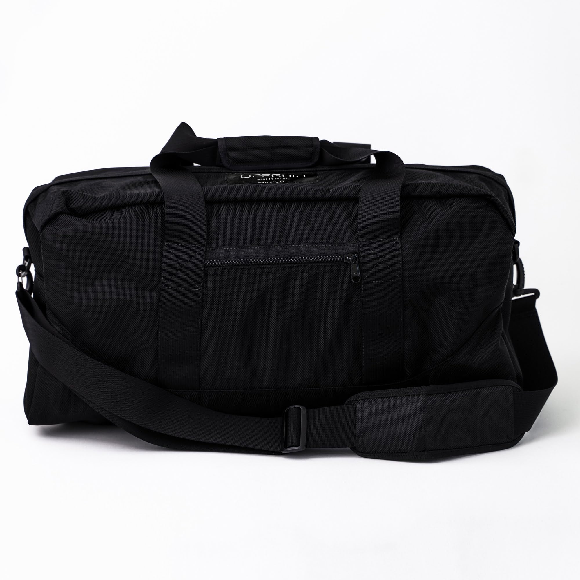 OffGrid Faraday Duffel Bag - Large Signal Blocking Anti-Tracking Anti-Spying Bag for Laptops, Tablets, Phones & Electronics | EMF Protection for Travel, Privacy & Security