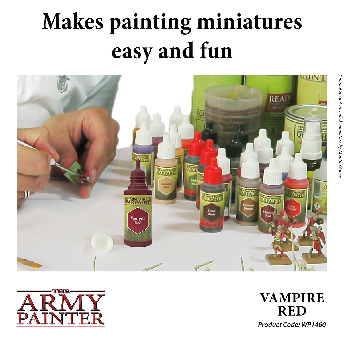 Vampire Red Warpaints - High-Quality Face & Body Paint for Halloween, Cosplay & Theatrical Makeup | Perfect for Costume Parties & Special Effects