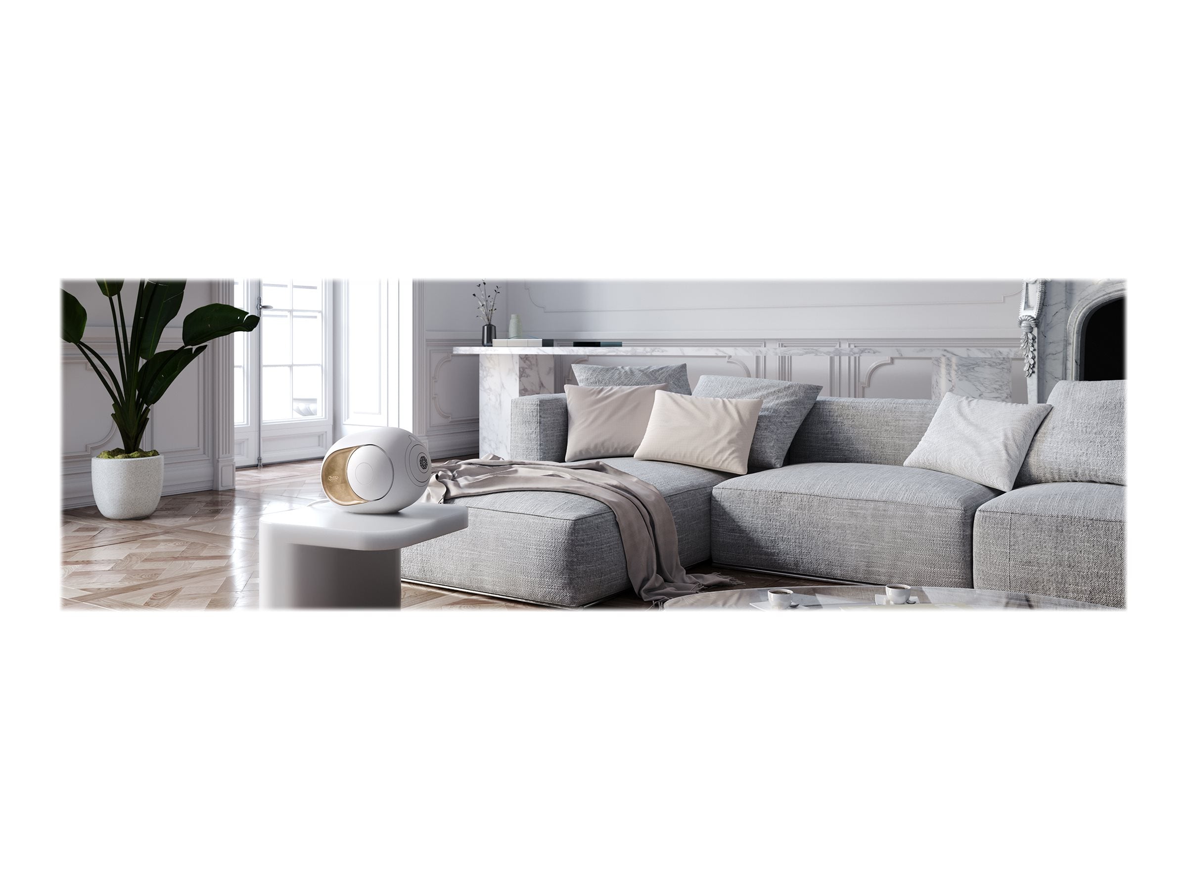 Devialet Phantom I 108 dB Wireless Speaker - Premium HiFi Sound System for Home Theater & Music Lovers | Perfect for Living Room, Office & Audiophile Setup
