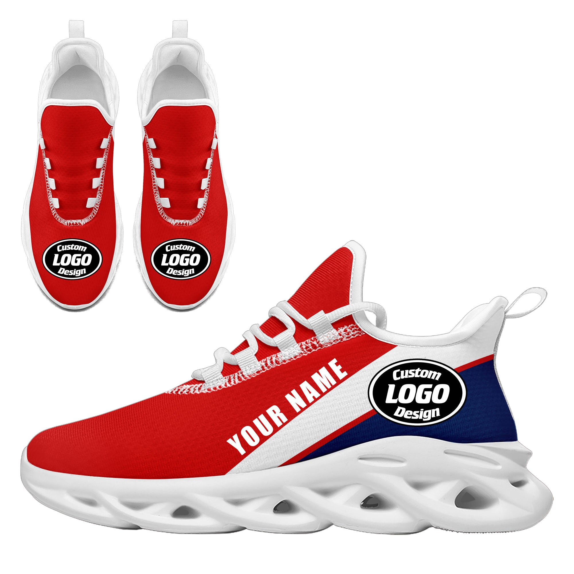 Custom MaxSoul Shoes - Personalized Comfort Sneakers for Men & Women | Gym, Running, Casual Wear