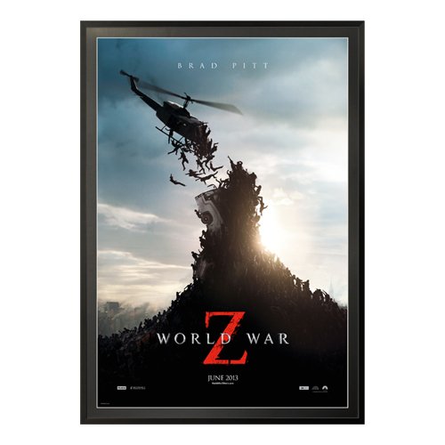 22x34 Metal Frame Movie Poster Display Swing Frames - Durable & Adjustable for Home Theater, Cinema, and Collectible Poster Display
