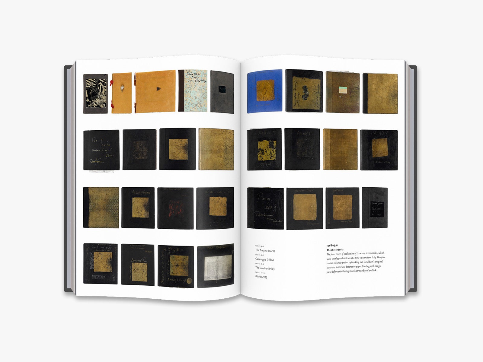 Derek Jarman's Sketchbooks - Rare Art Collection, Vintage Artist Notebooks & Creative Inspiration for Art Lovers, Students, and Collectors | Perfect for Home Decor, Studio Display & Gift Ideas