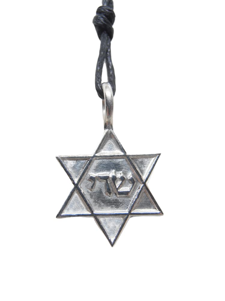 925 Sterling Silver Star of David Pendant Necklace - Jewish Judaica Jewelry for Men & Women - Perfect for Hanukkah, Bar Mitzvah & Religious Occasions